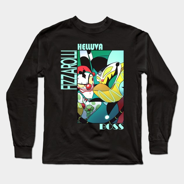 Helluva Boss Fizzarolli Long Sleeve T-Shirt by abdul rahim